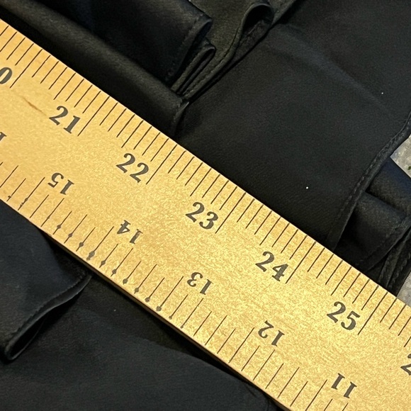 ZAC POSEN ❤️💋FUN SEXY FLIRTY SKIRT💋❤️SIZE COLOR BLACK SILK BLEND FLOWY 6 542 - Picture 12 of 16